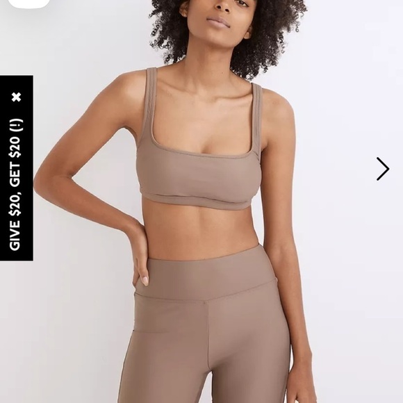 Nwt madewell tan bikini top - Picture 5 of 6